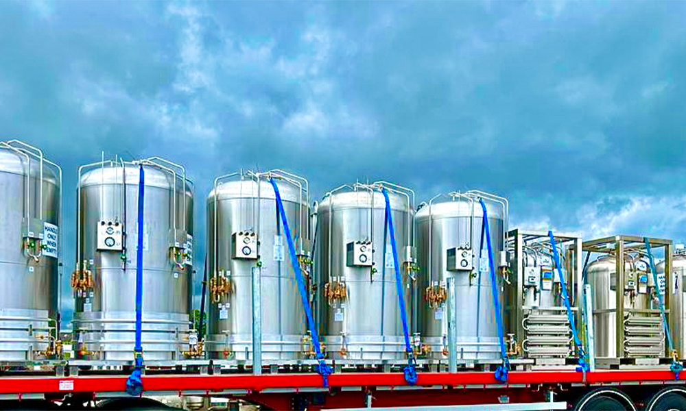 New arrival of 2,000 litre Cryogenic Tanks